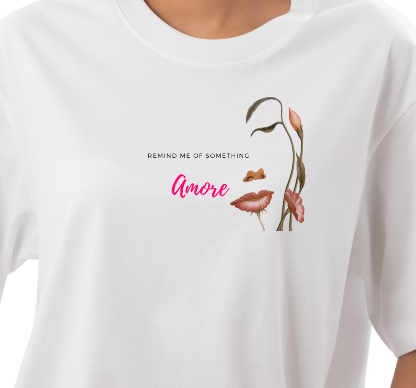 Handmade Art Work - Oversized T-Shirt for Women