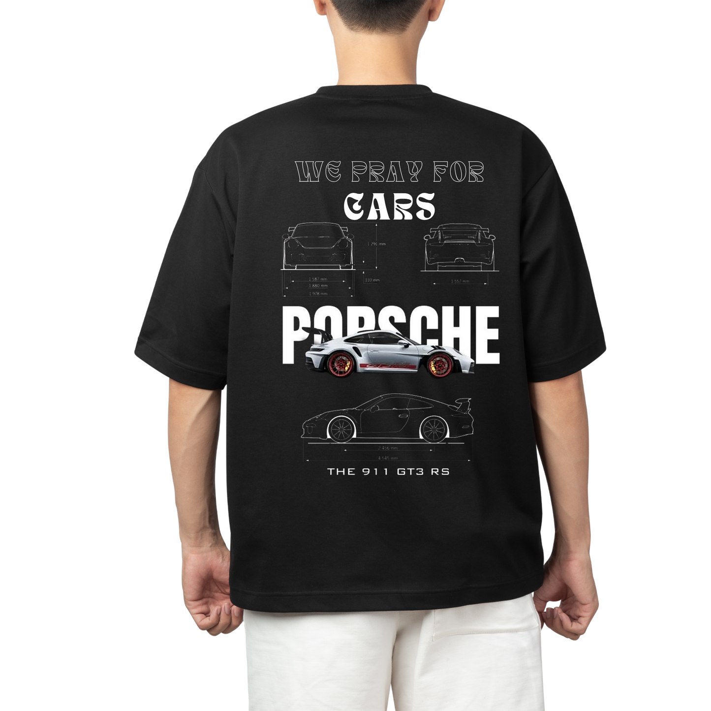 Porsche - Unisex Oversized T- Shirt